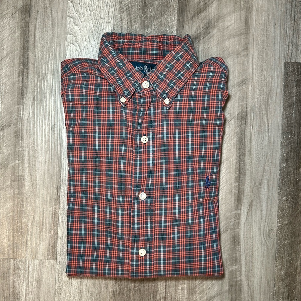 Ralph Lauren Classic Fit Long Sleeve Button Down - Small